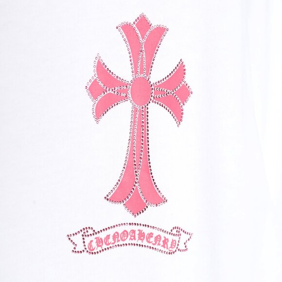 Chrome Hearts Cross Print Rhinestone T-shirt - Picture 6 of 9